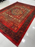 فرش محتشم 1200 شانه رنگ قرمز + فیلم - تصویر 6