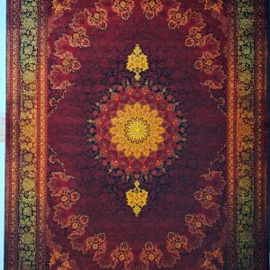 فرش ماشینی 700 شانه طرح پرتو
